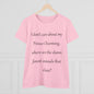 Forget Prince Charming...-Women's Midweight Cotton Tee