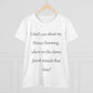 Forget Prince Charming...-Women's Midweight Cotton Tee