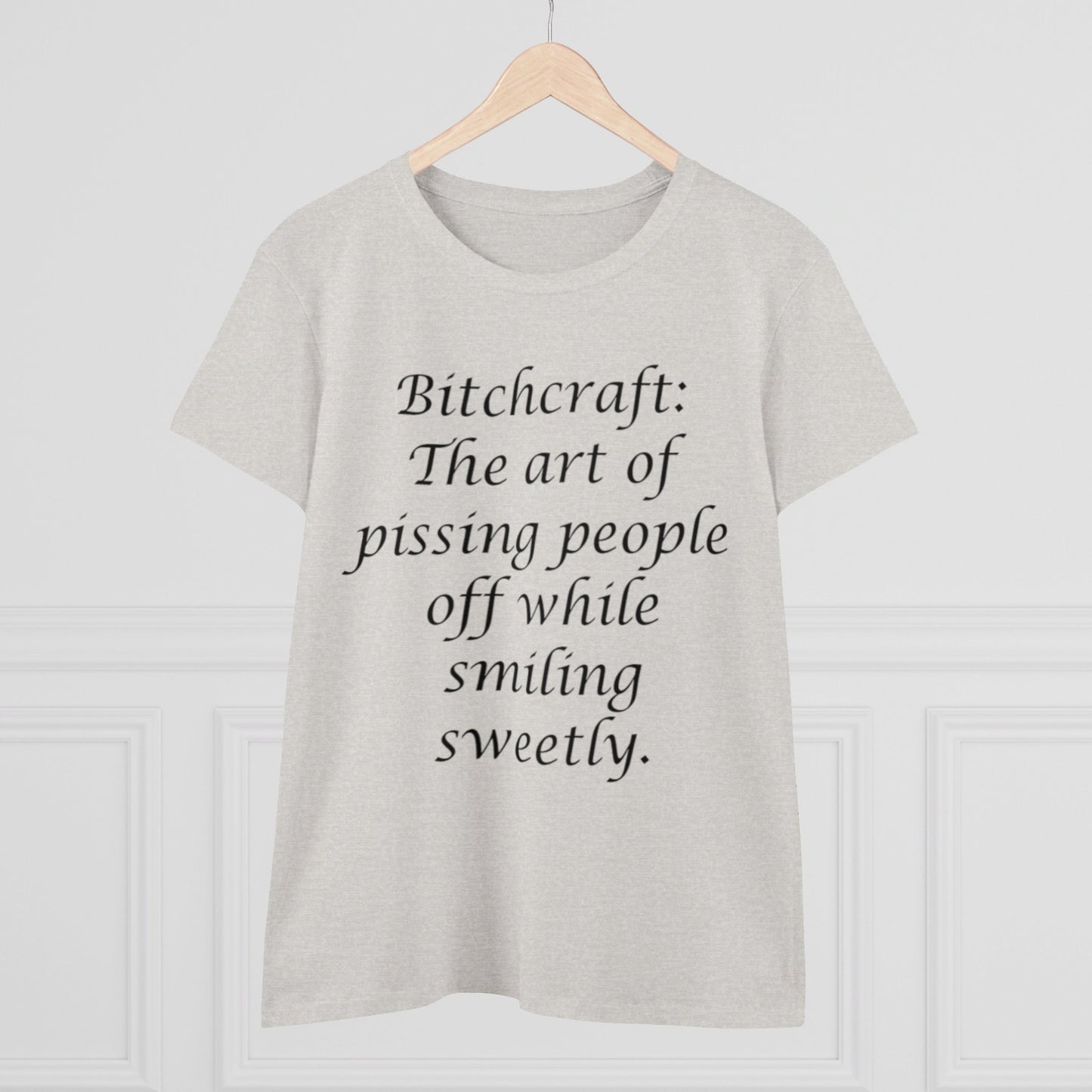 Bitchcraft-Women's Midweight Cotton Tee