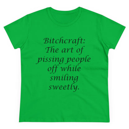 Bitchcraft-Women's Midweight Cotton Tee