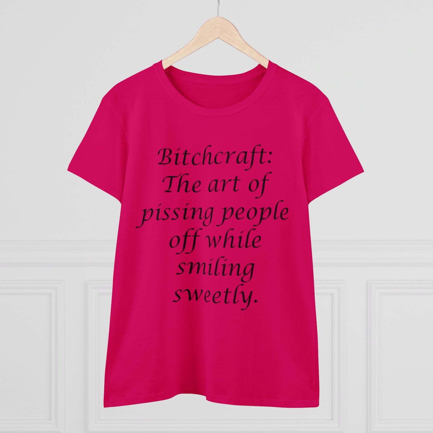 Bitchcraft-Women's Midweight Cotton Tee