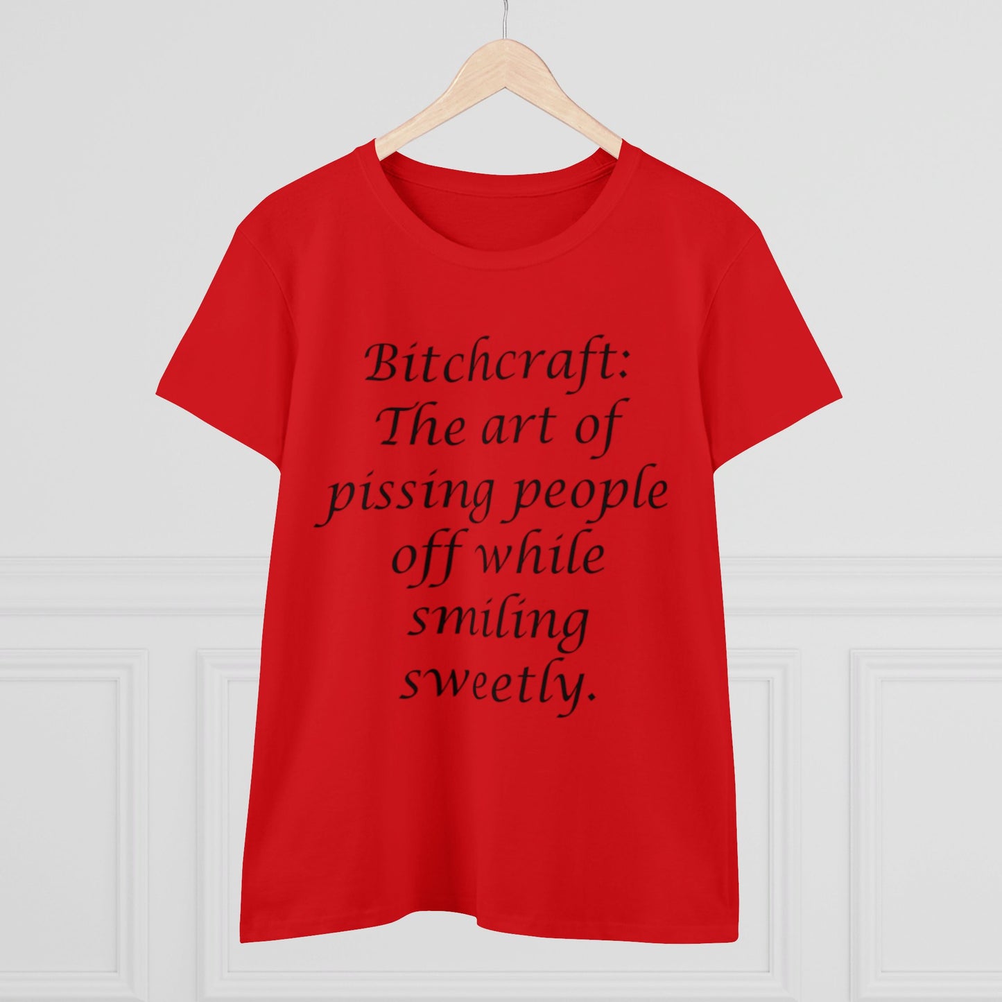 Bitchcraft-Women's Midweight Cotton Tee