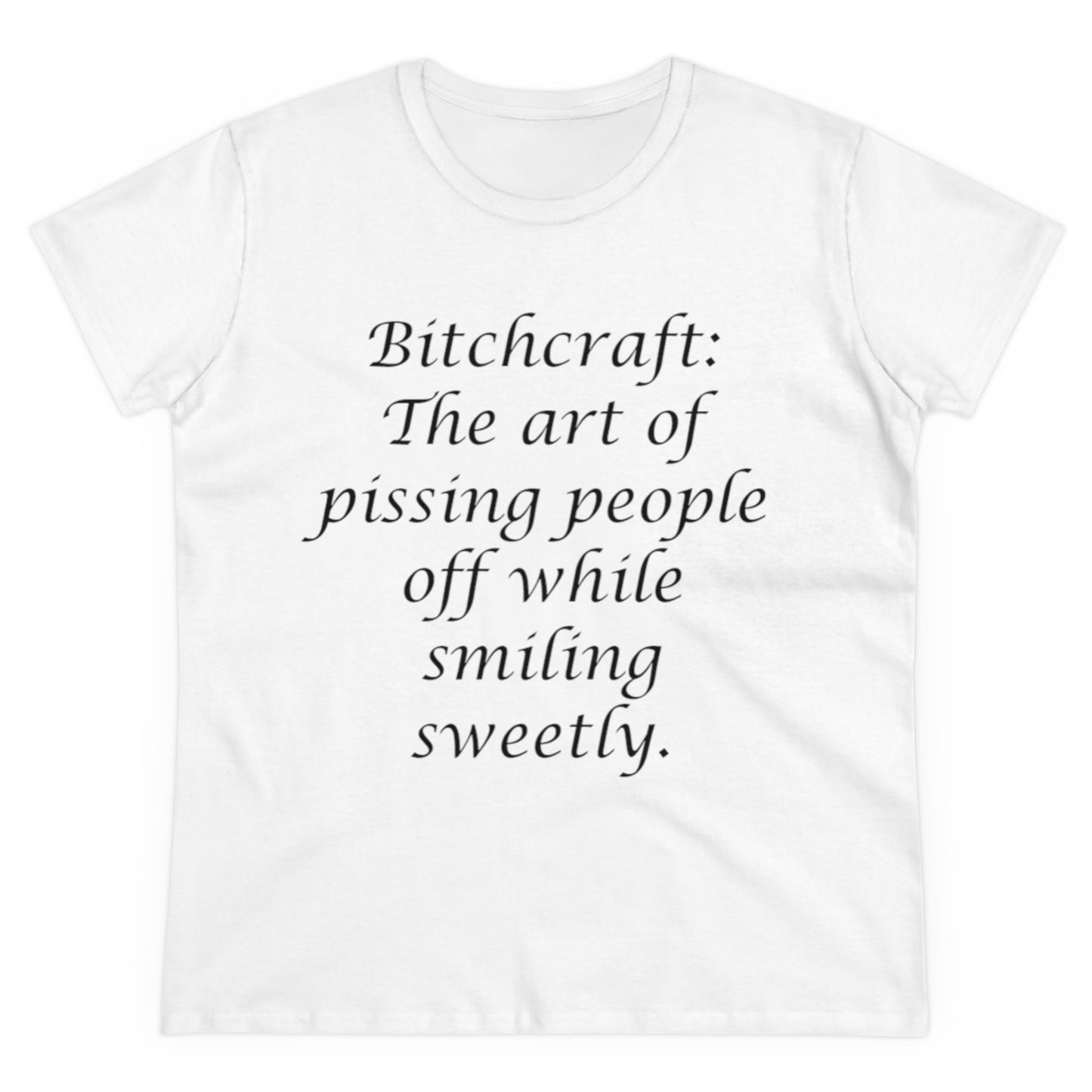 Bitchcraft-Women's Midweight Cotton Tee