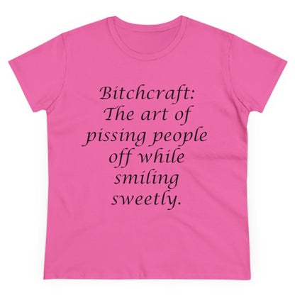 Bitchcraft-Women's Midweight Cotton Tee