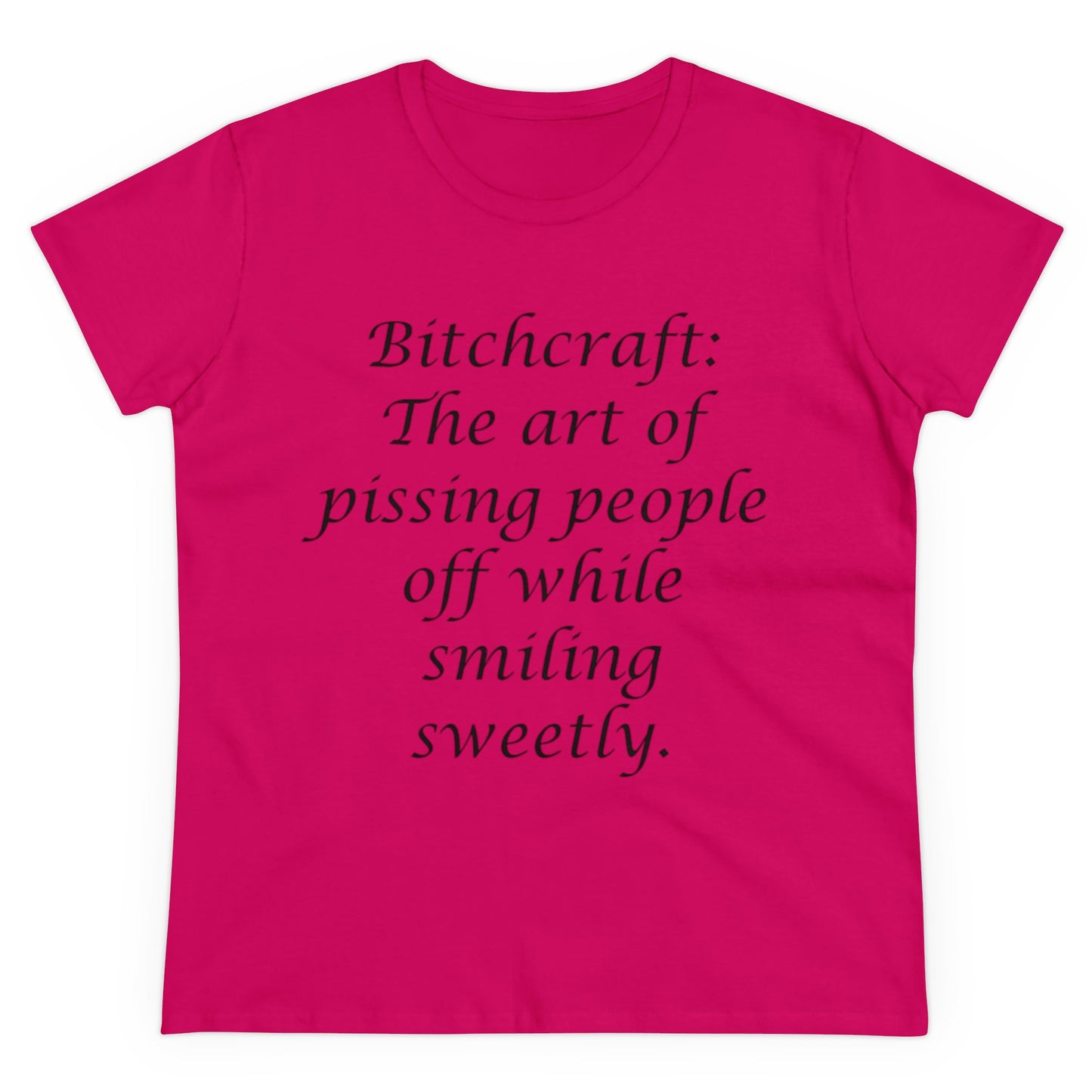 Bitchcraft-Women's Midweight Cotton Tee