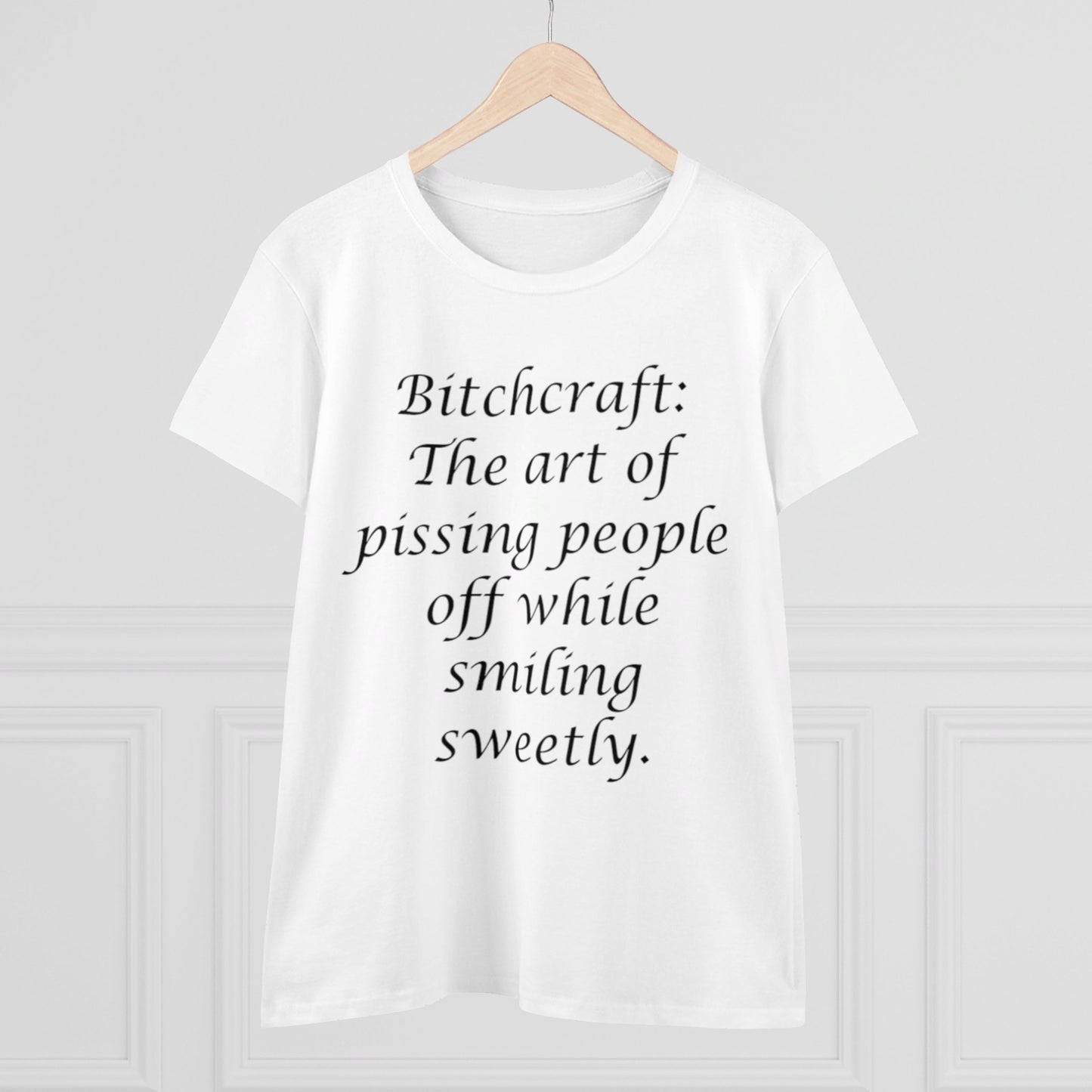 Bitchcraft-Women's Midweight Cotton Tee