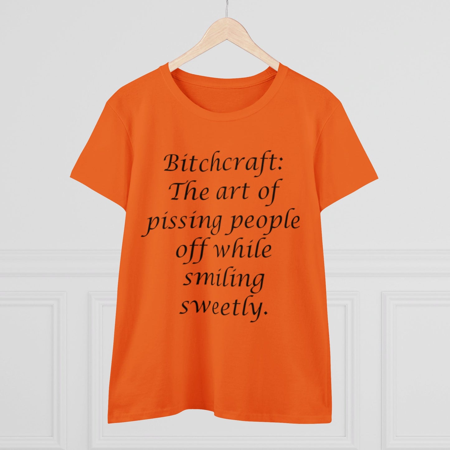 Bitchcraft-Women's Midweight Cotton Tee