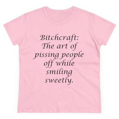 Bitchcraft-Women's Midweight Cotton Tee