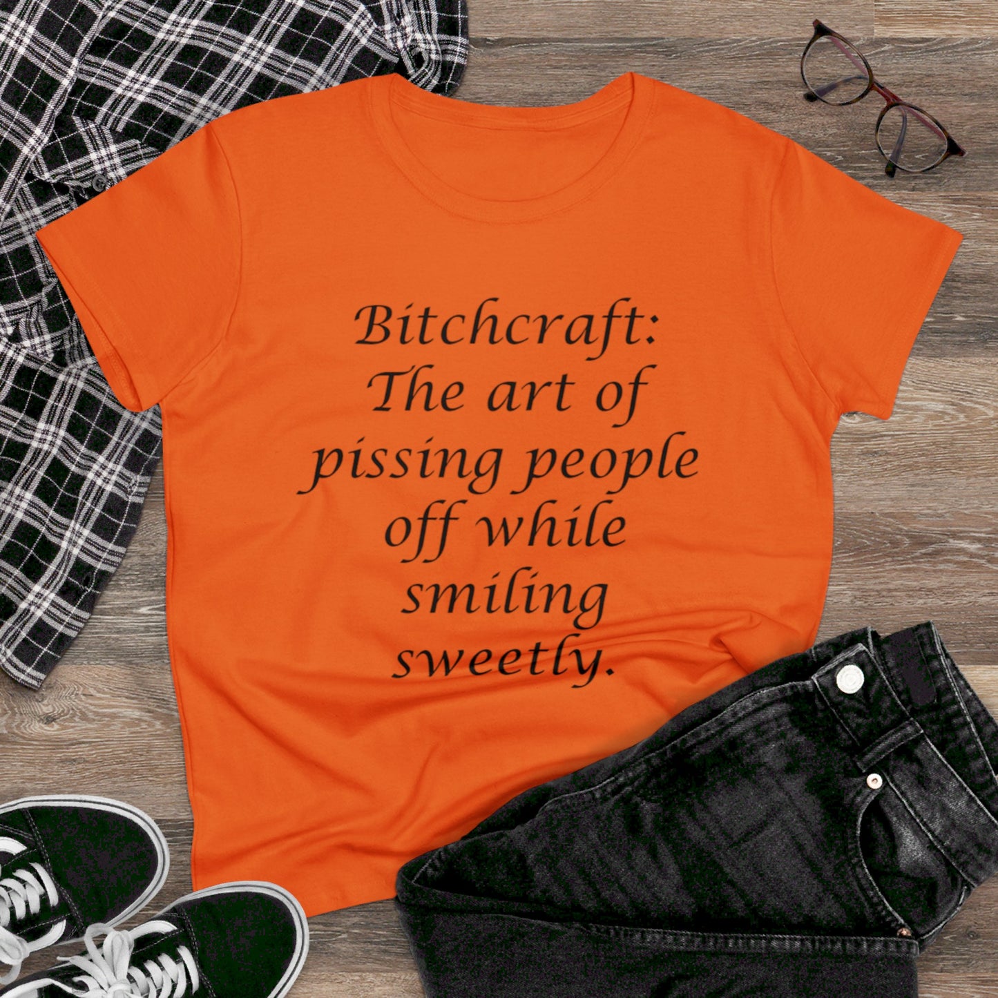 Bitchcraft-Women's Midweight Cotton Tee