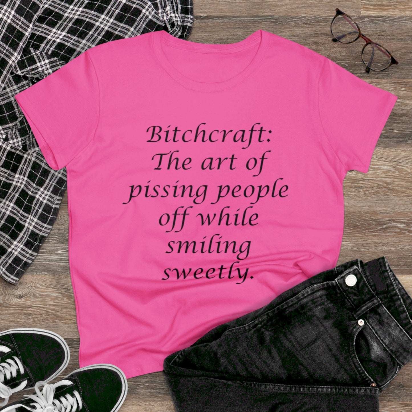 Bitchcraft-Women's Midweight Cotton Tee