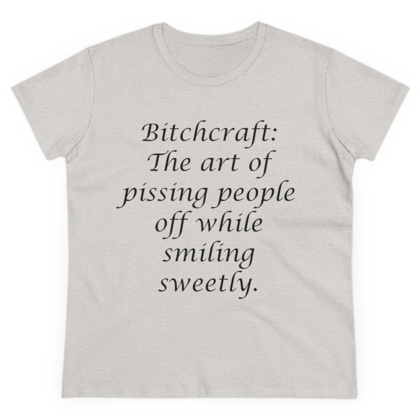 Bitchcraft-Women's Midweight Cotton Tee